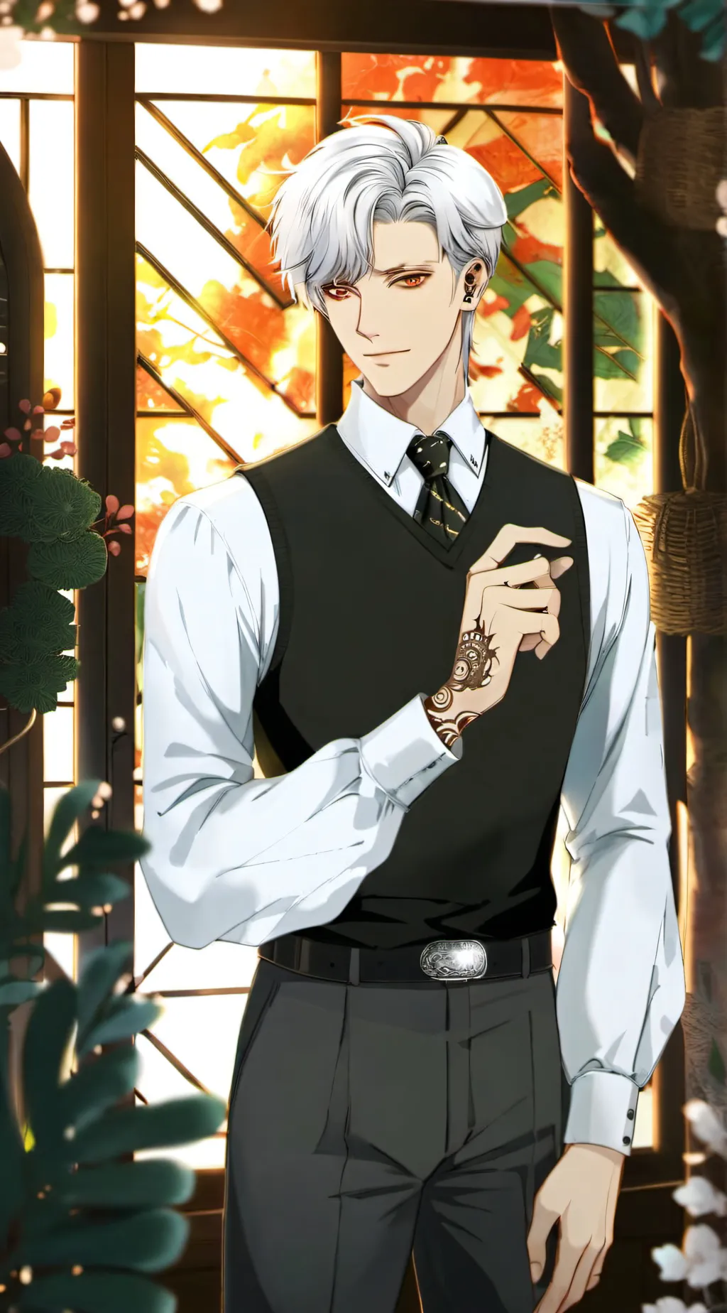 ai character: Leonard Camero background