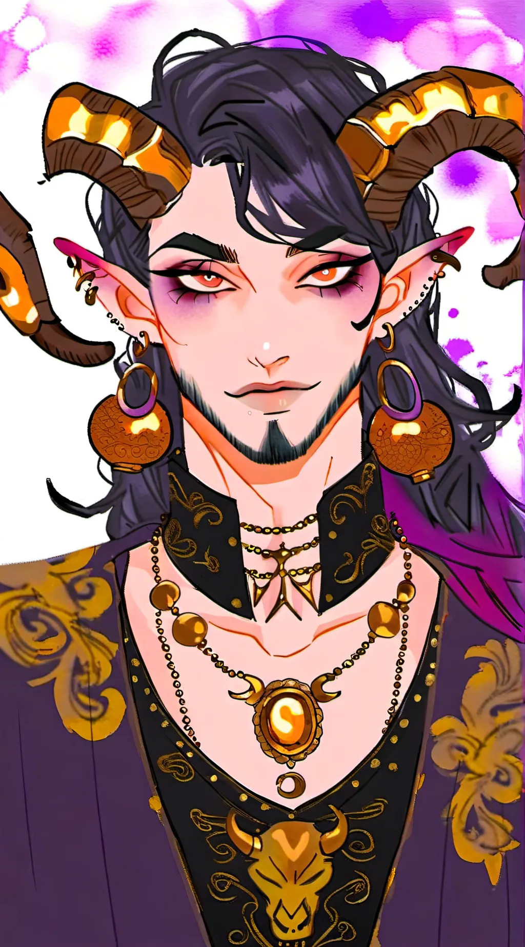 ai character: •Yama Umbra• background