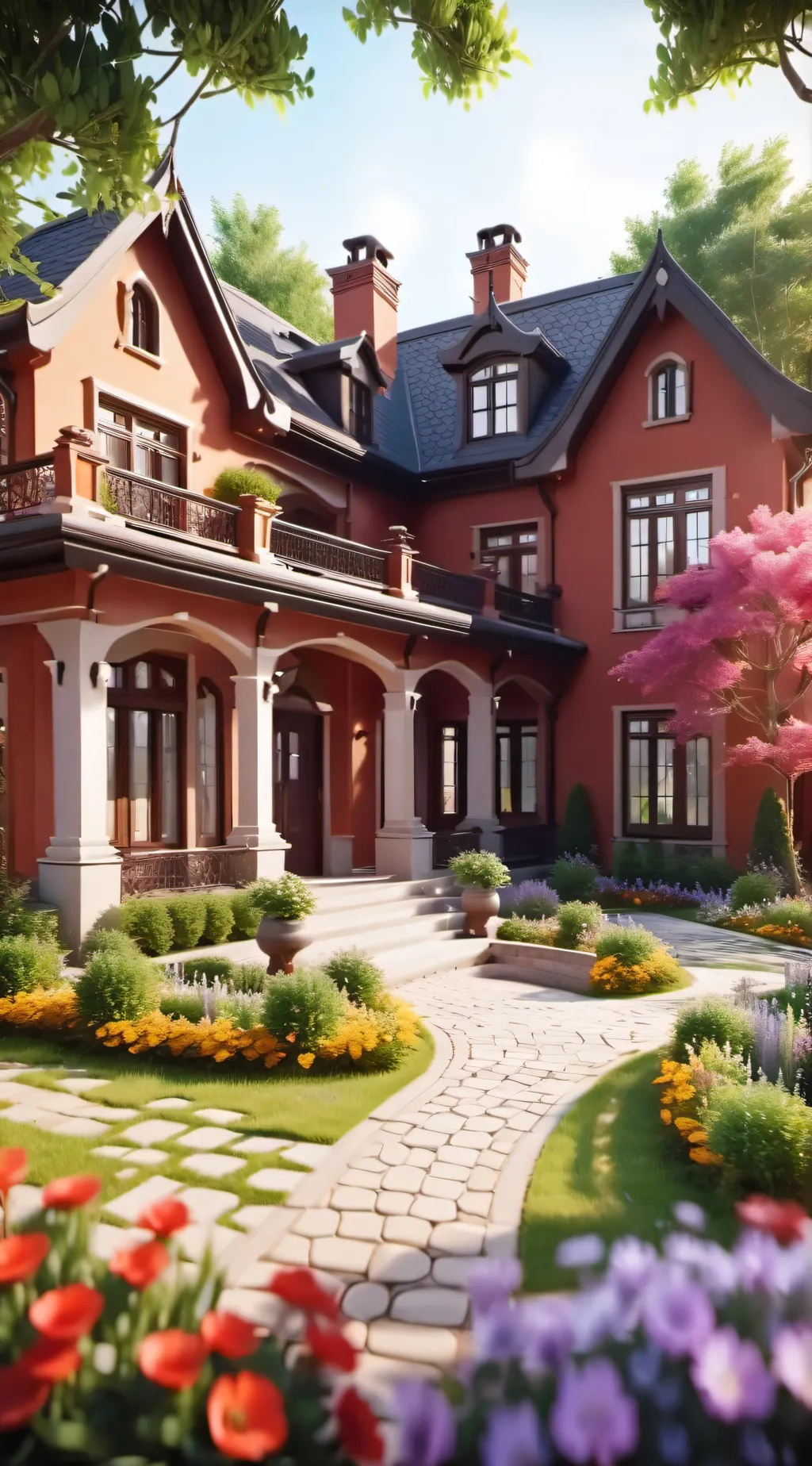 ai character: Melon playground! background