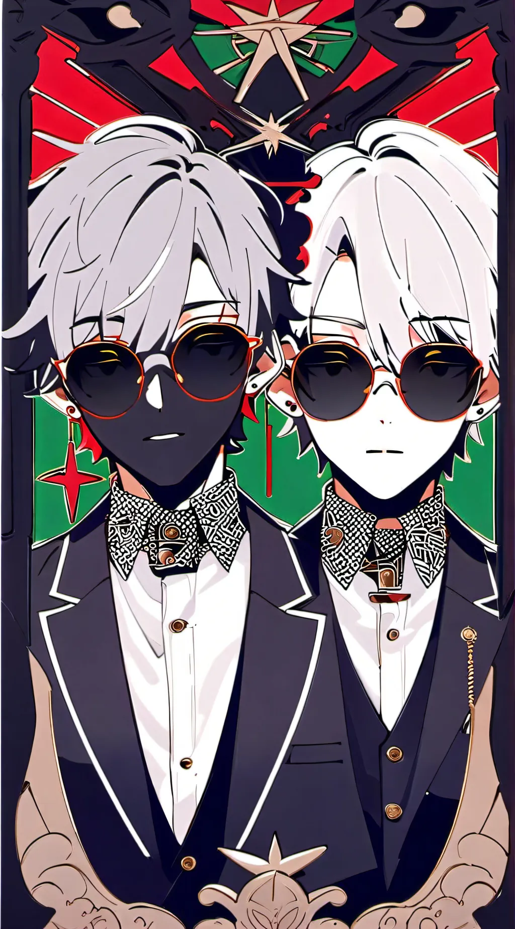 ai character: Trillizos  background