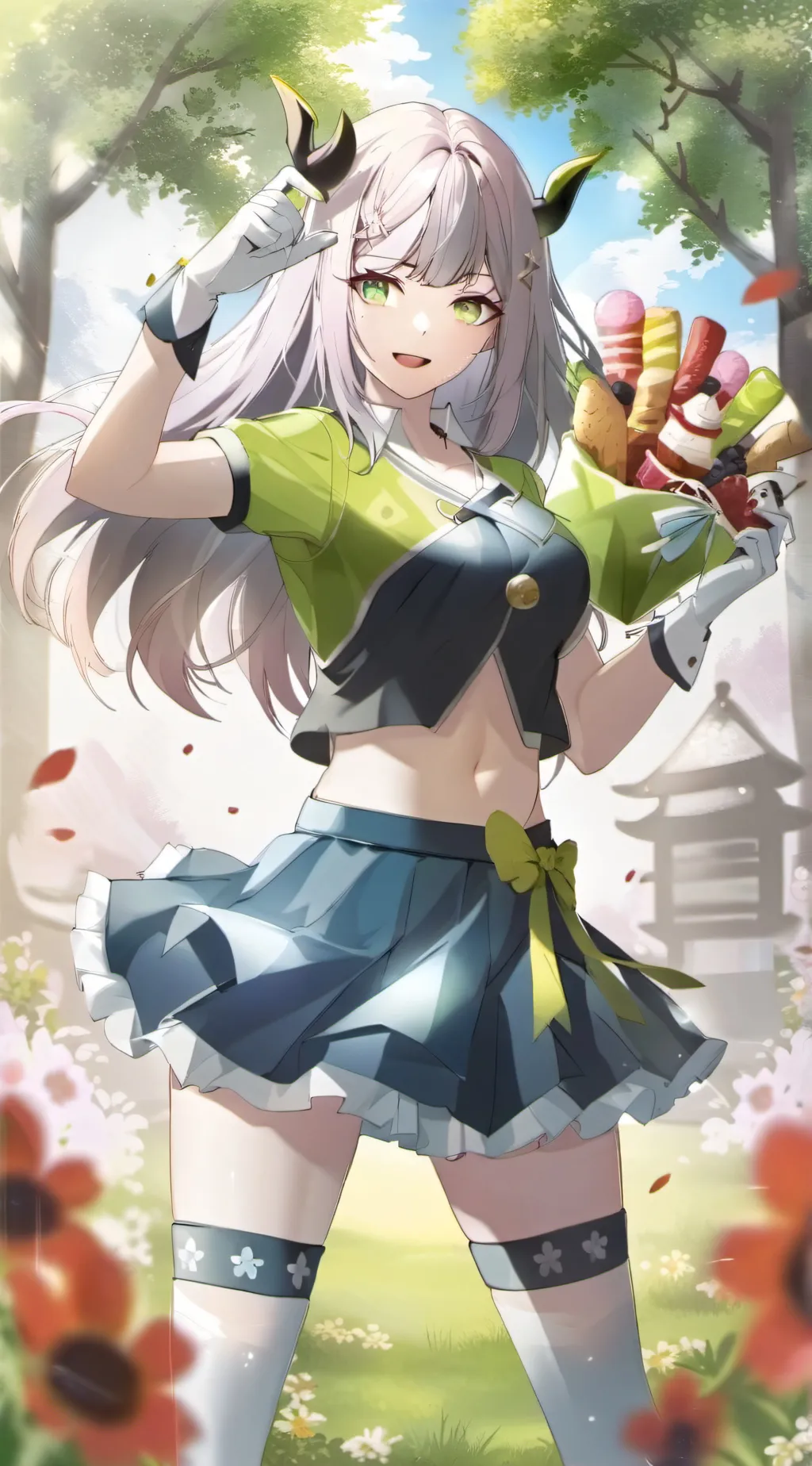 ai character: Chiki background