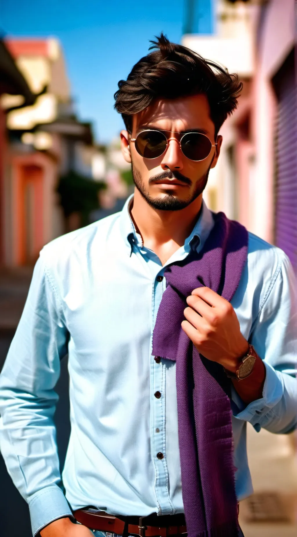 ai character: Porter Sullivan  background