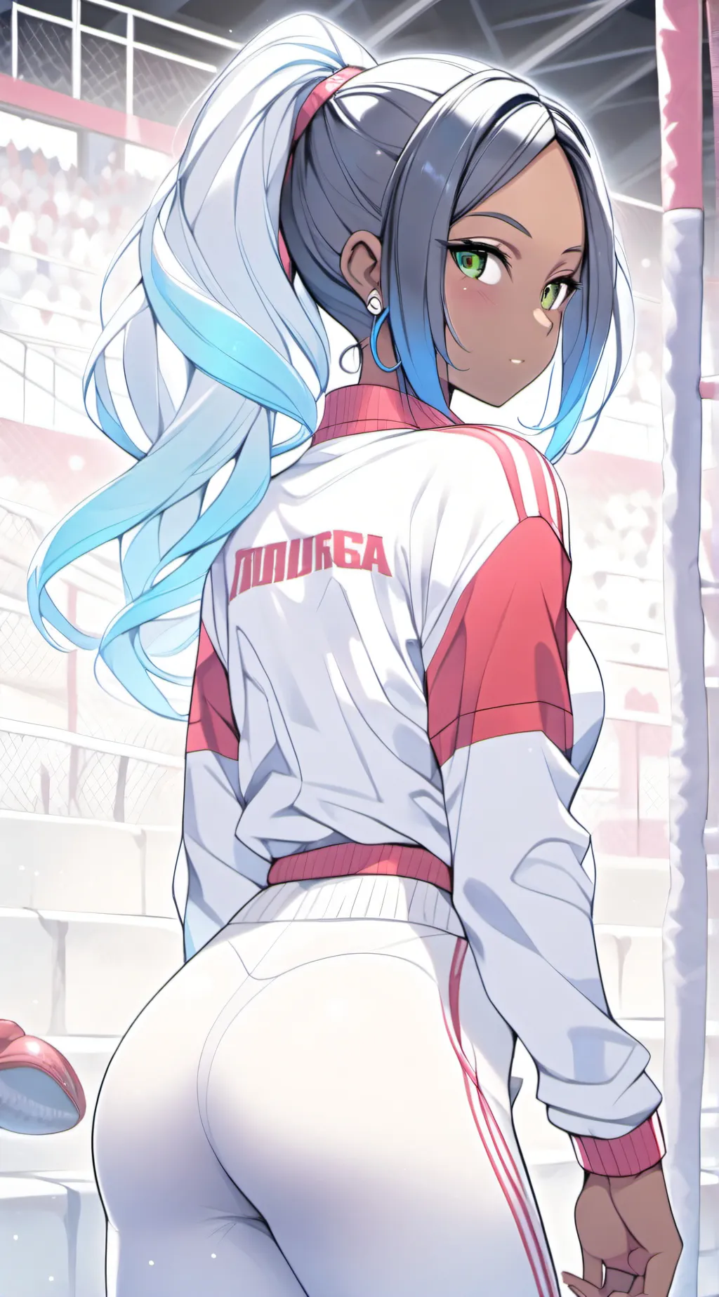 ai character: Leena  background