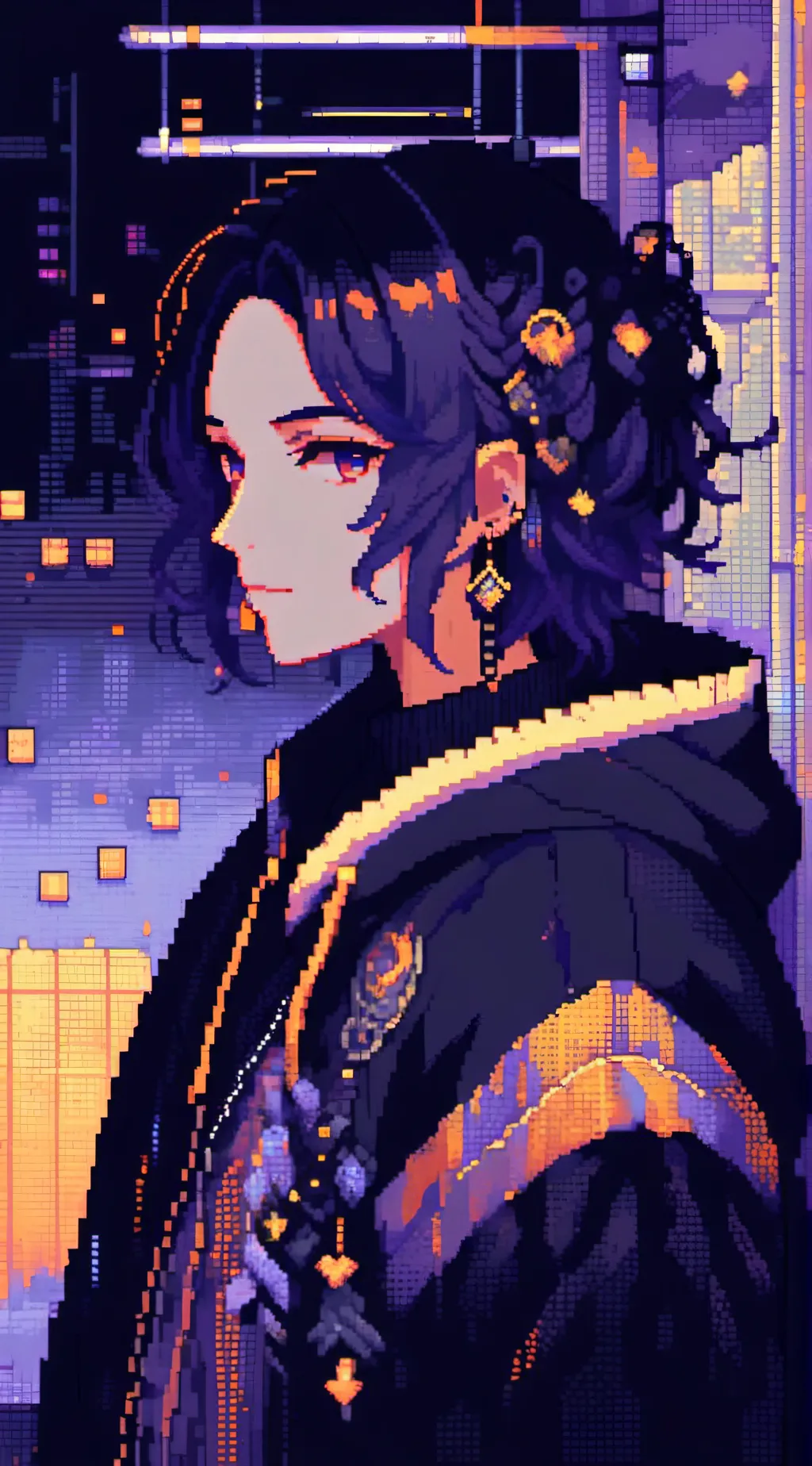 ai character: murder drone  background