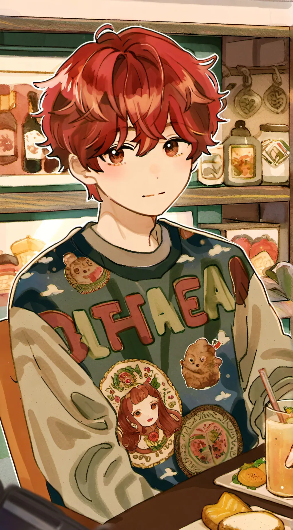 ai character: Alex background