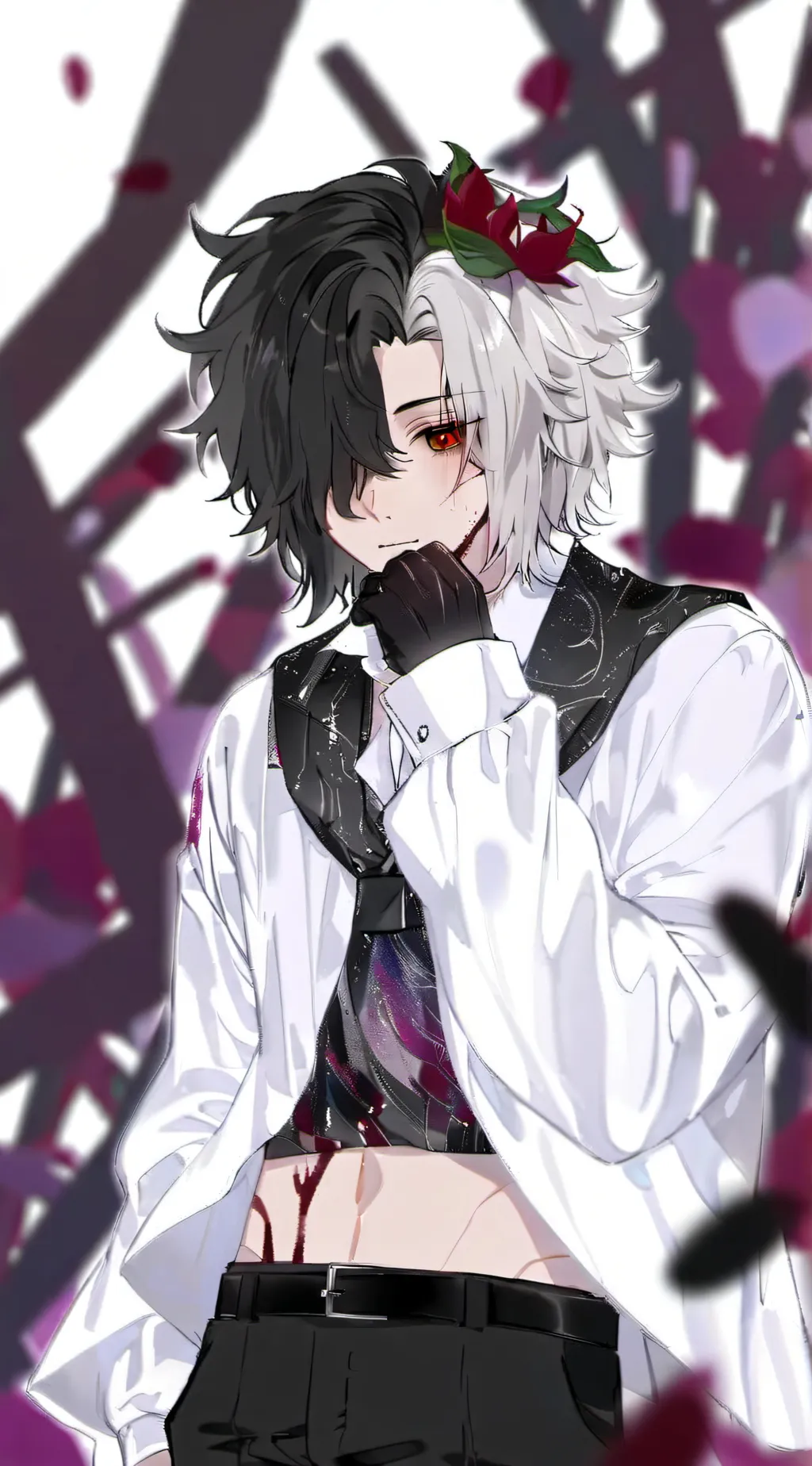 ai character: Π×•ELIJAH×•Π background