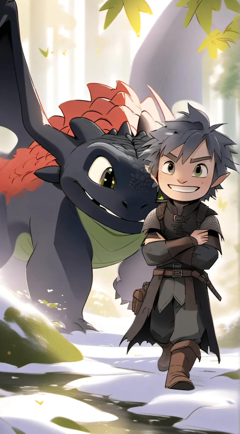 ai character: Astrid (Httyd) background