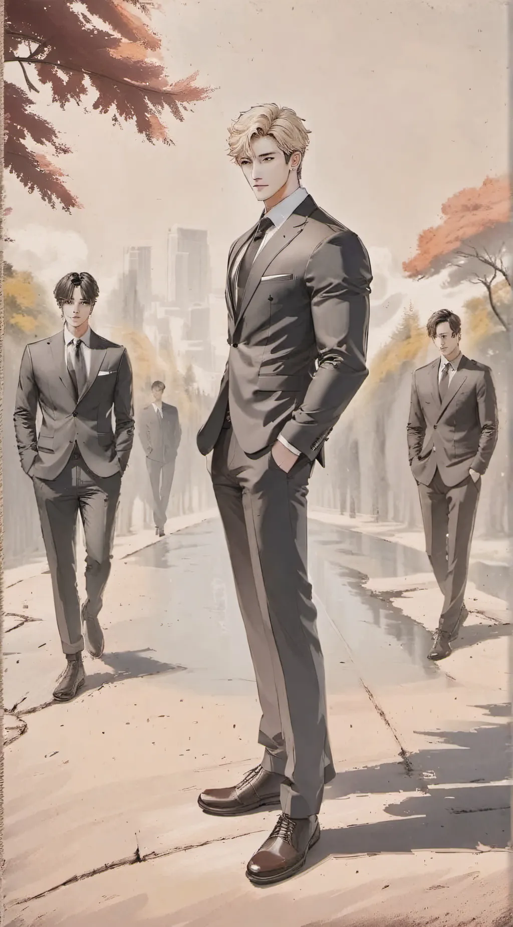 ai character: Vincent  background