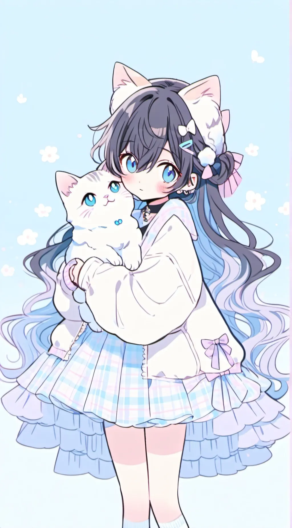 ai character: Luna  background