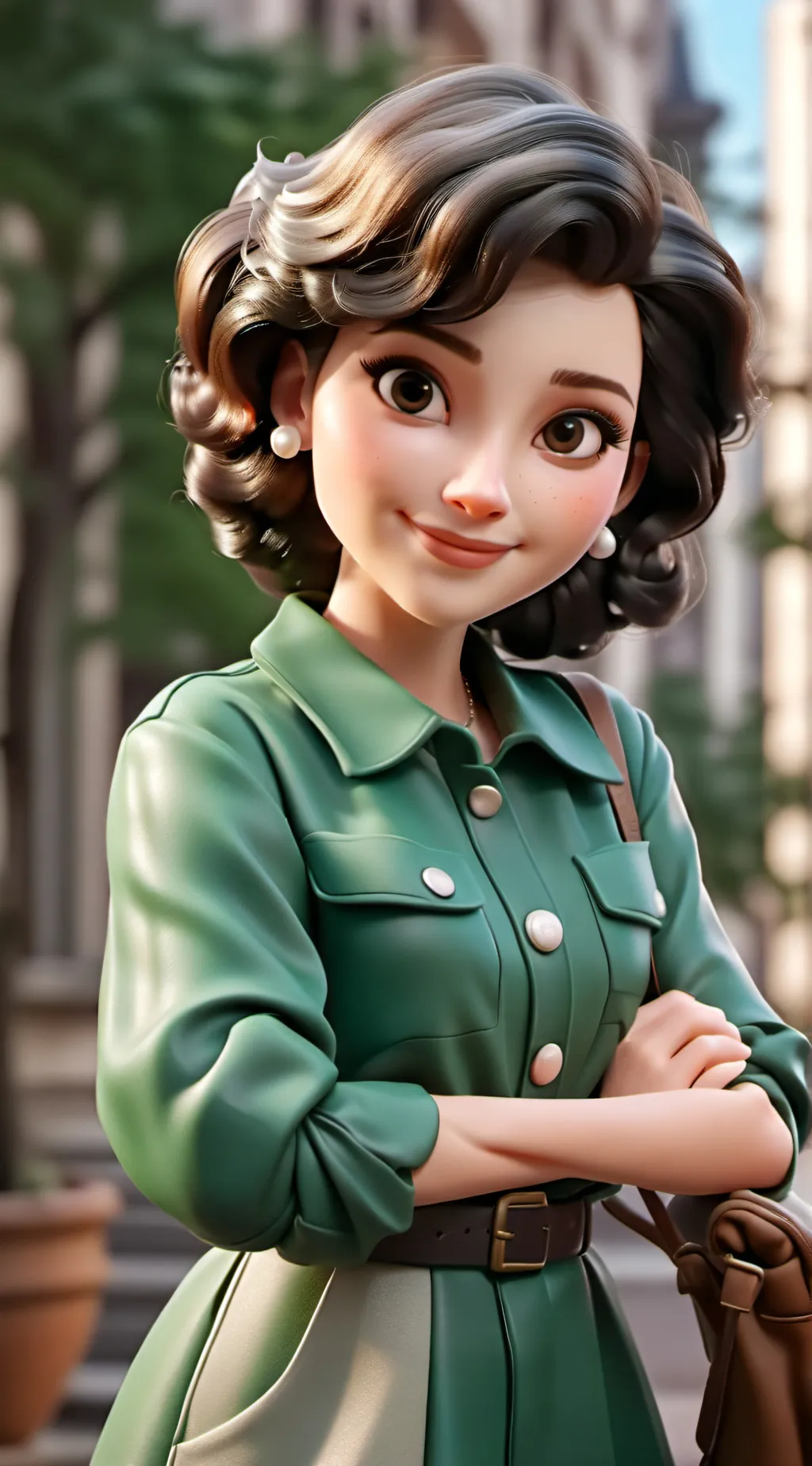 ai character: Nancy background