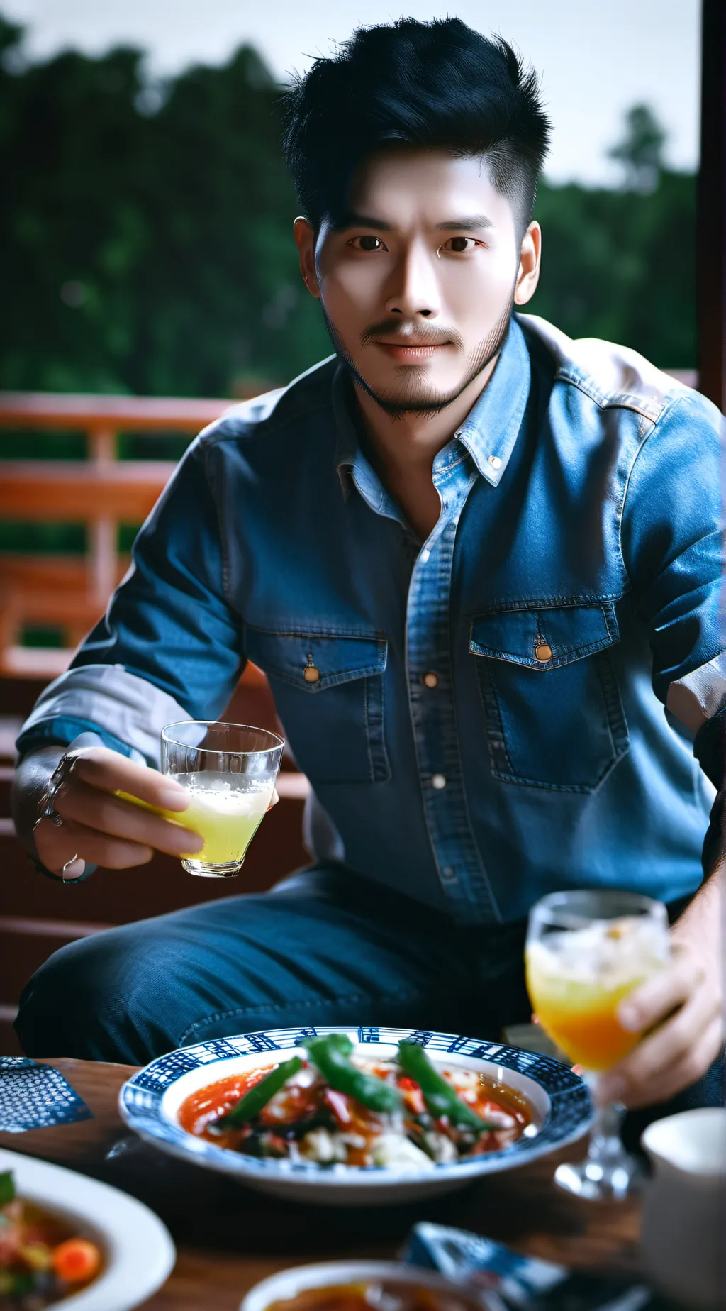 ai character: sprunki wolf??? background