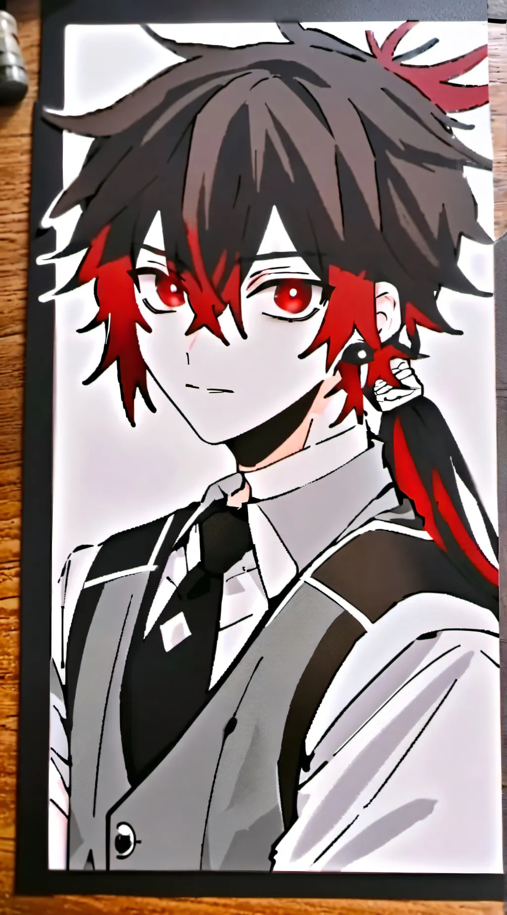 ai character: •Corey• background