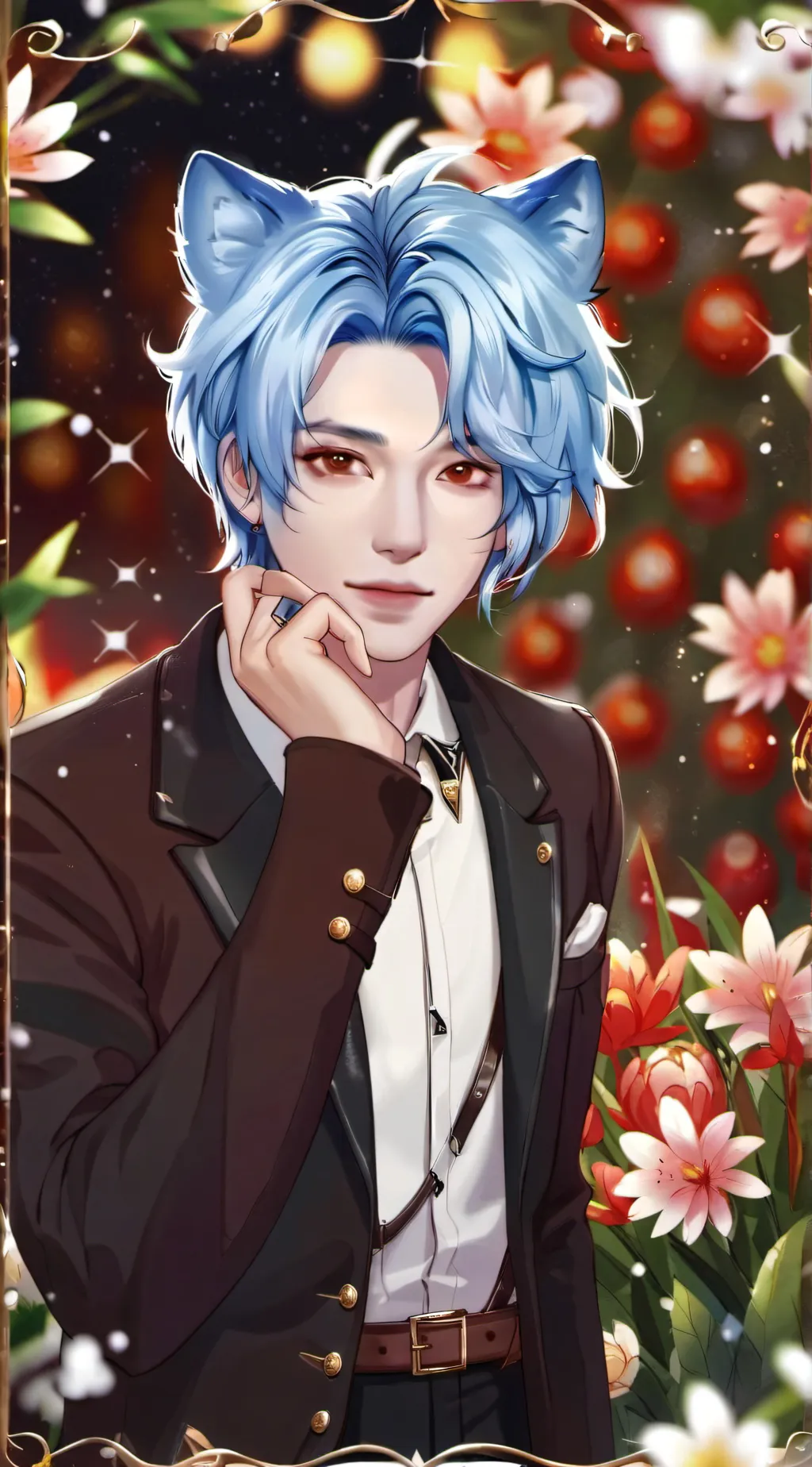 ai character: Хагума background