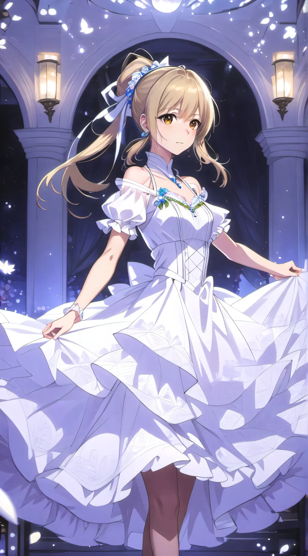 ai character: Elara background