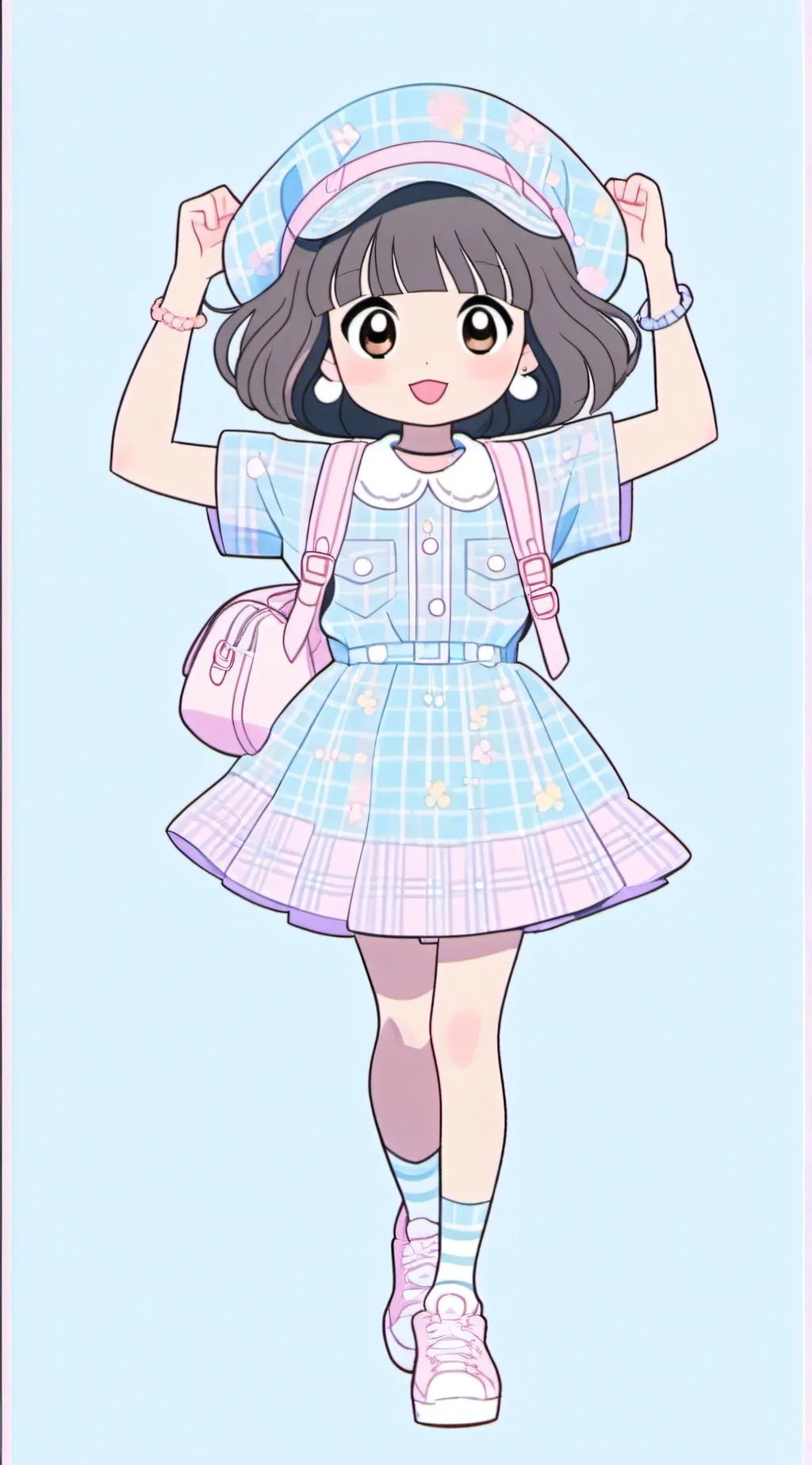 ai character: Dora meets Amanda? background