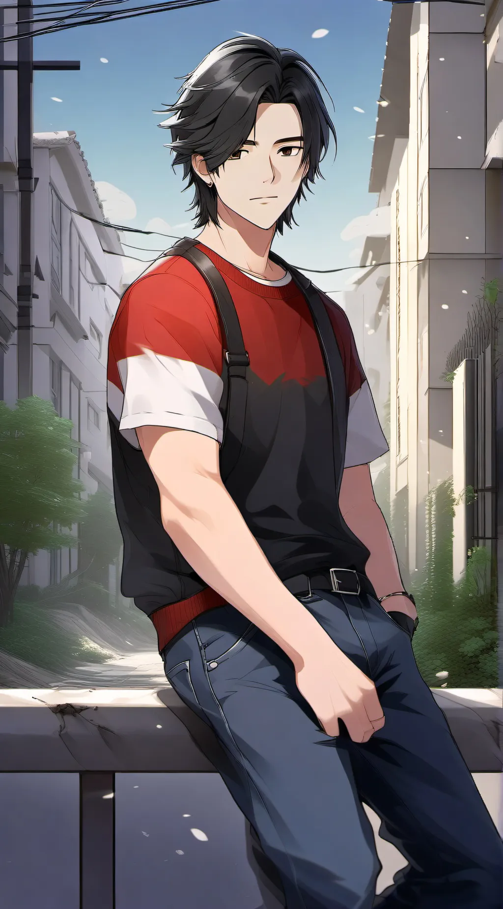 ai character: Aria background