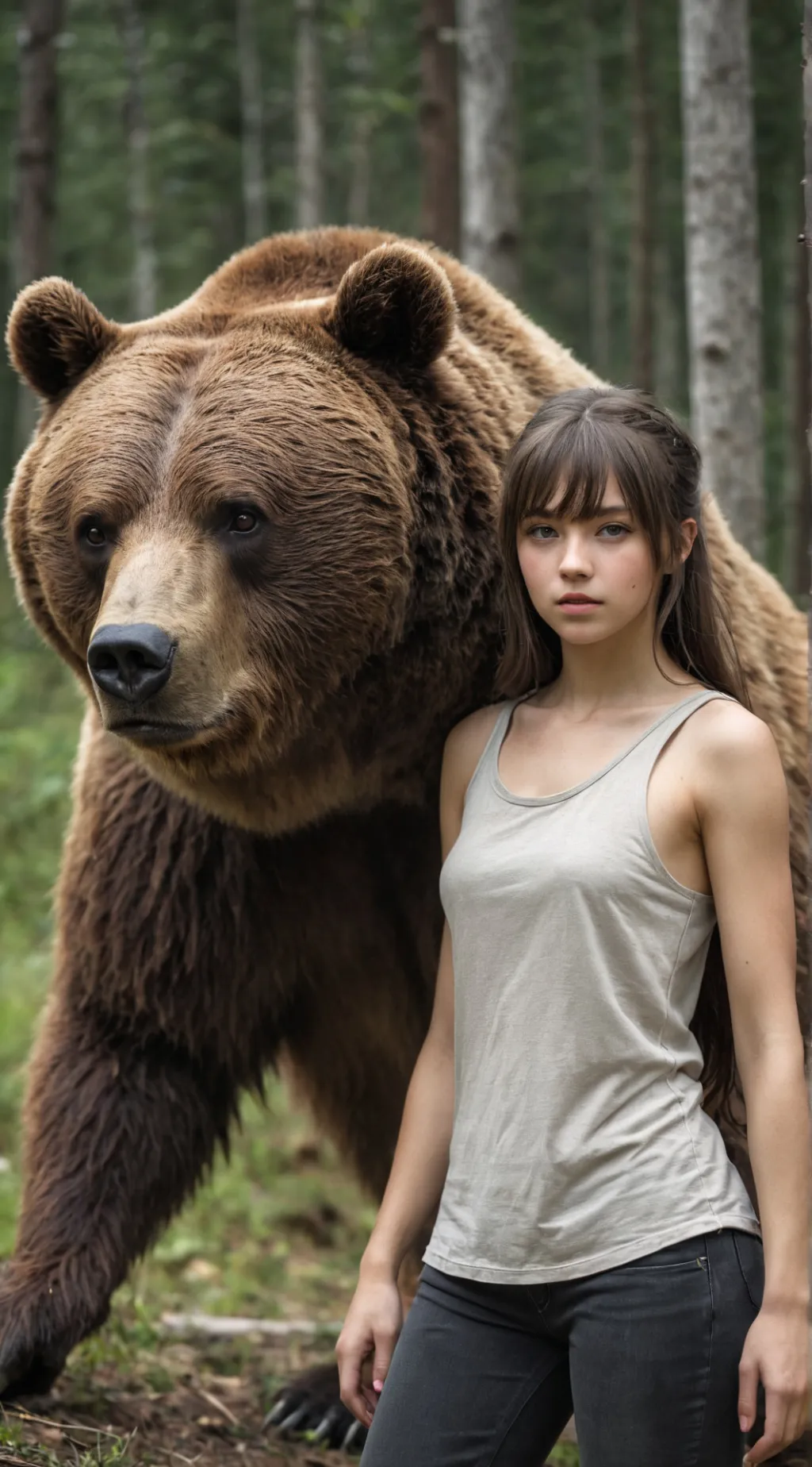 ai character: Rachel and Burt background