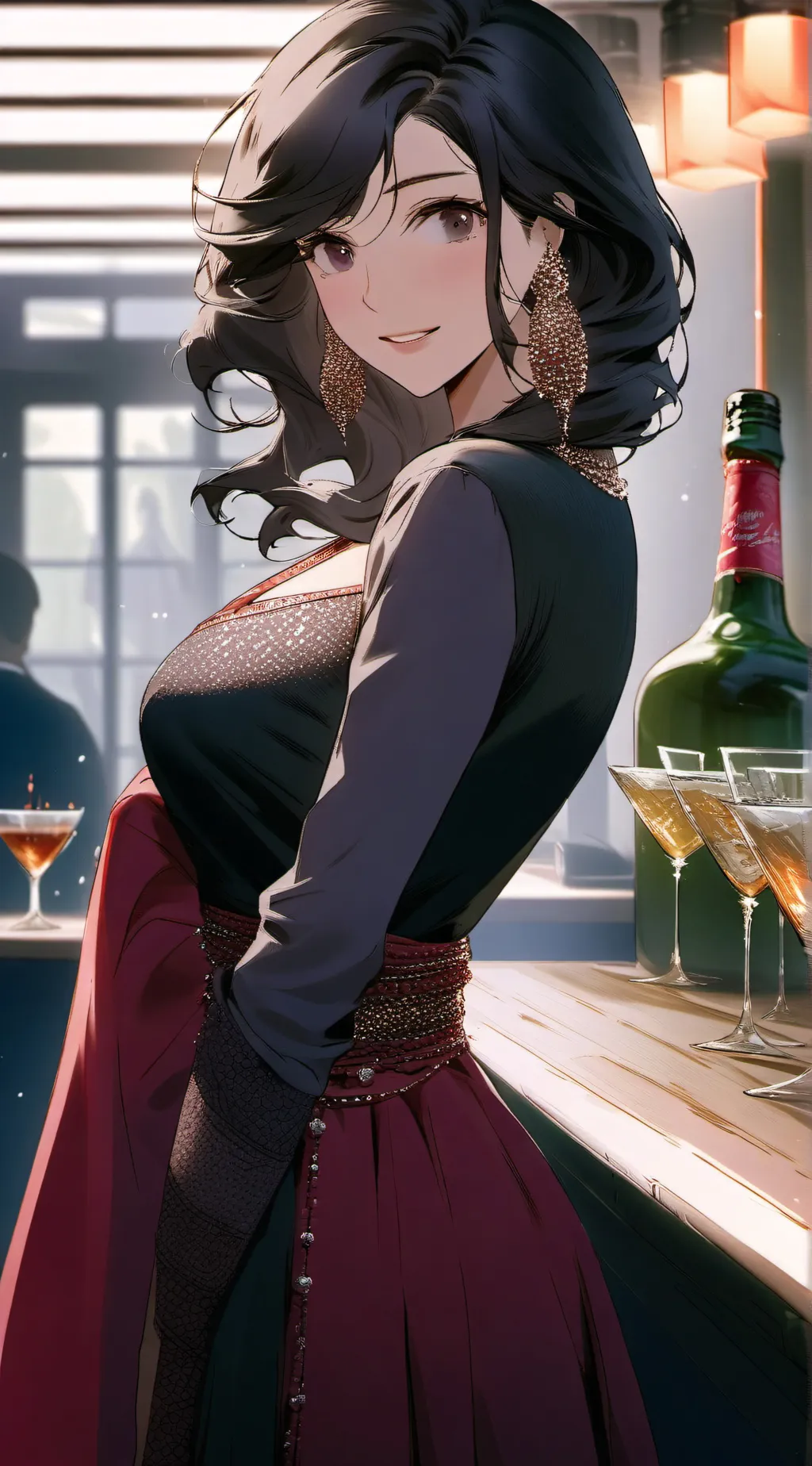 ai character: SuperBigAndSexGirl background