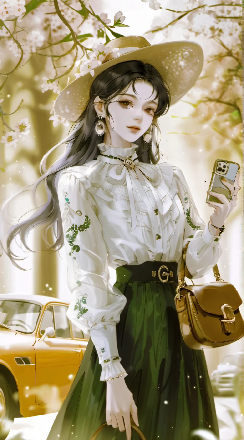 ai character: Chanel background