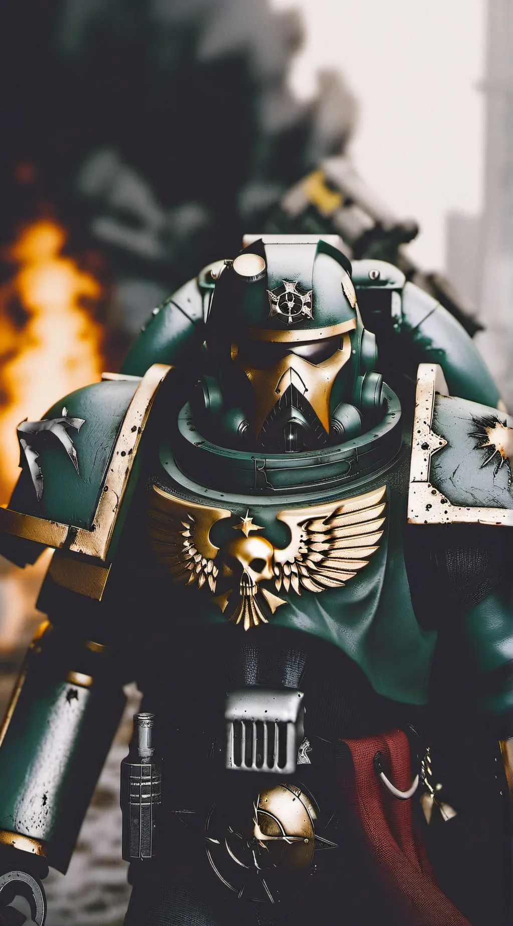 ai character: 40k warhammer background