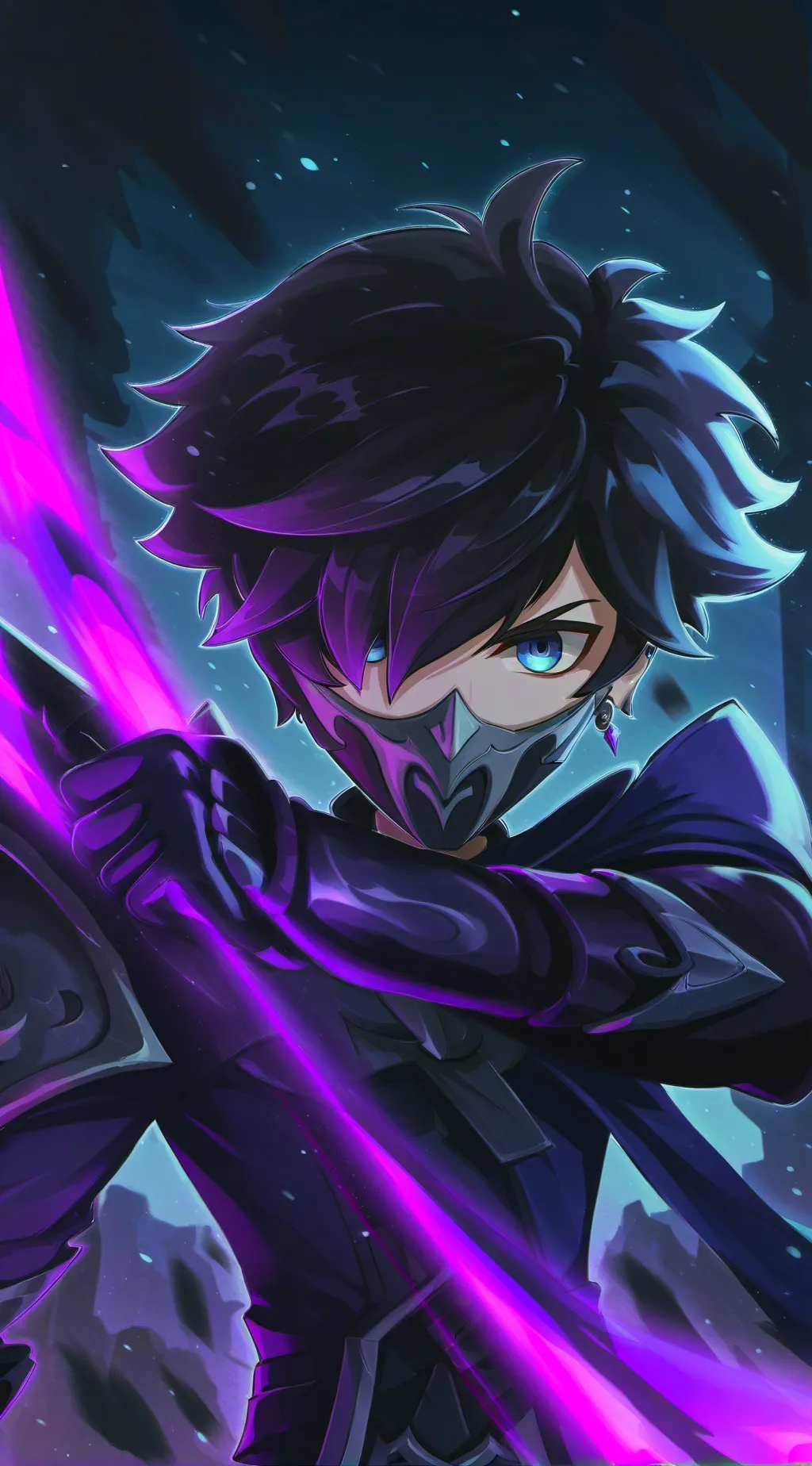 ai character: Zen X background