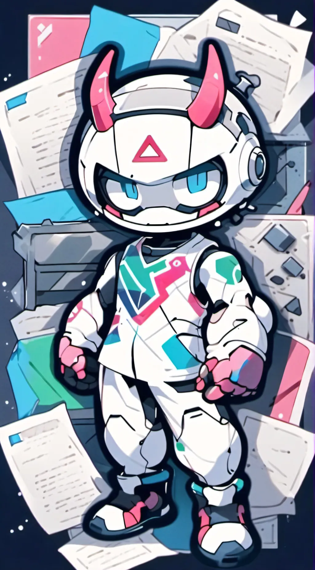 ai character: Idrk background