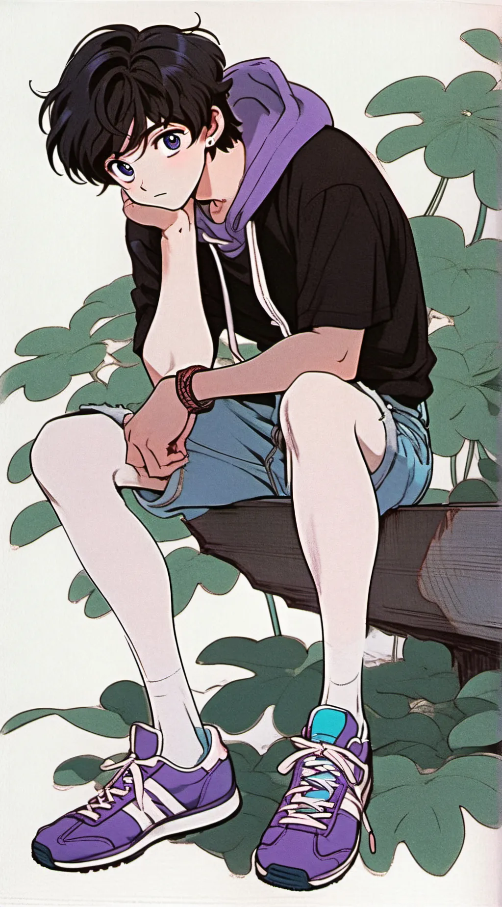 ai character: ⛤Samanthanuel⛤ background