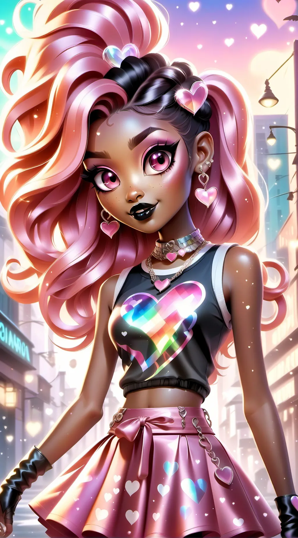 ai character: Velvette background