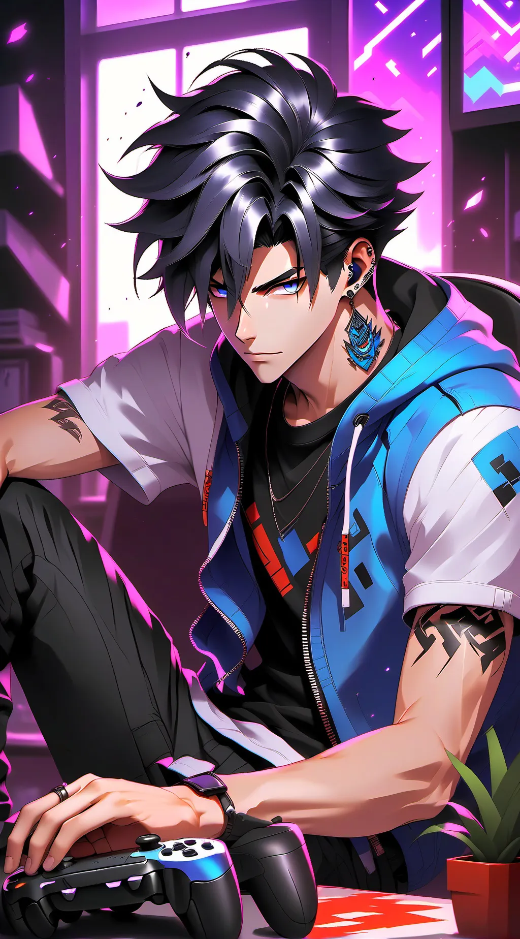 ai character: rayan background