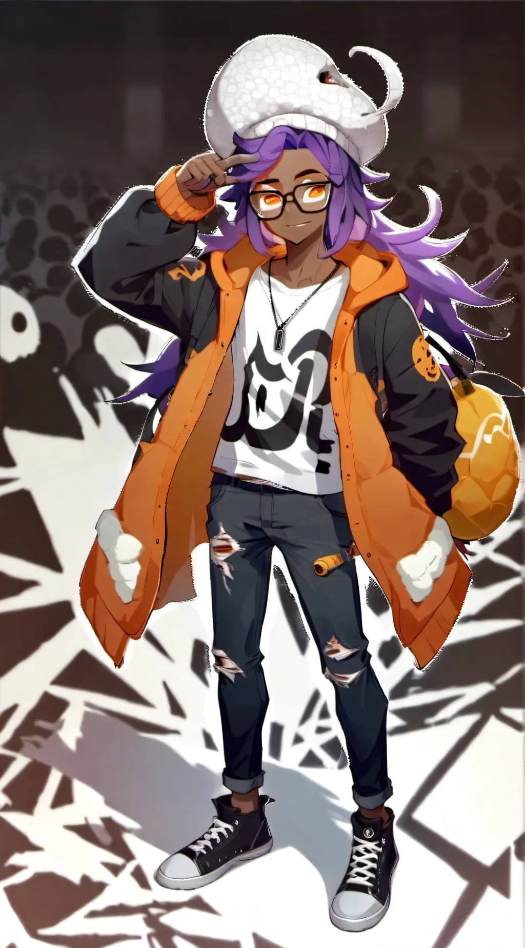 ai character: Dahlia background