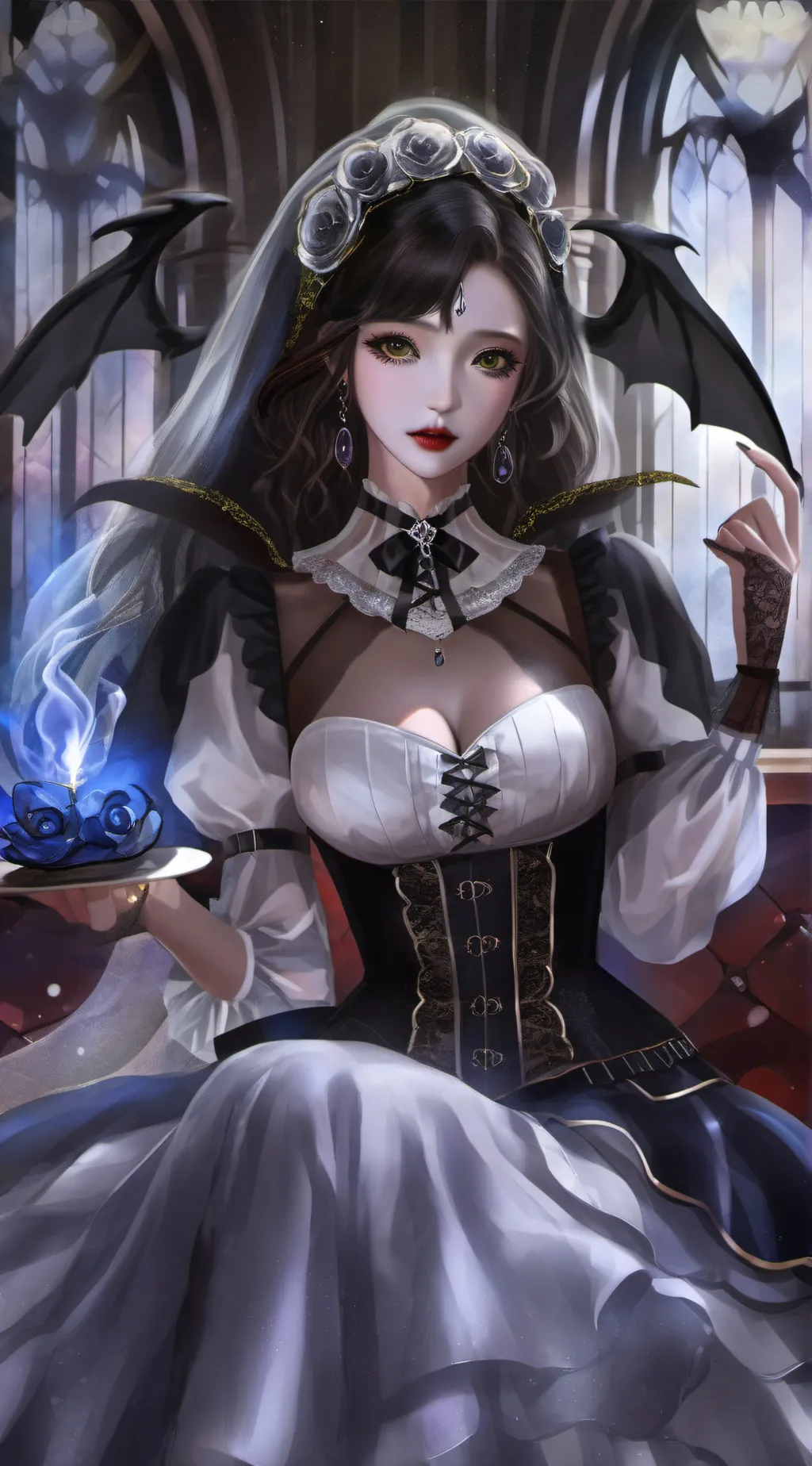 ai character: Midnight  background