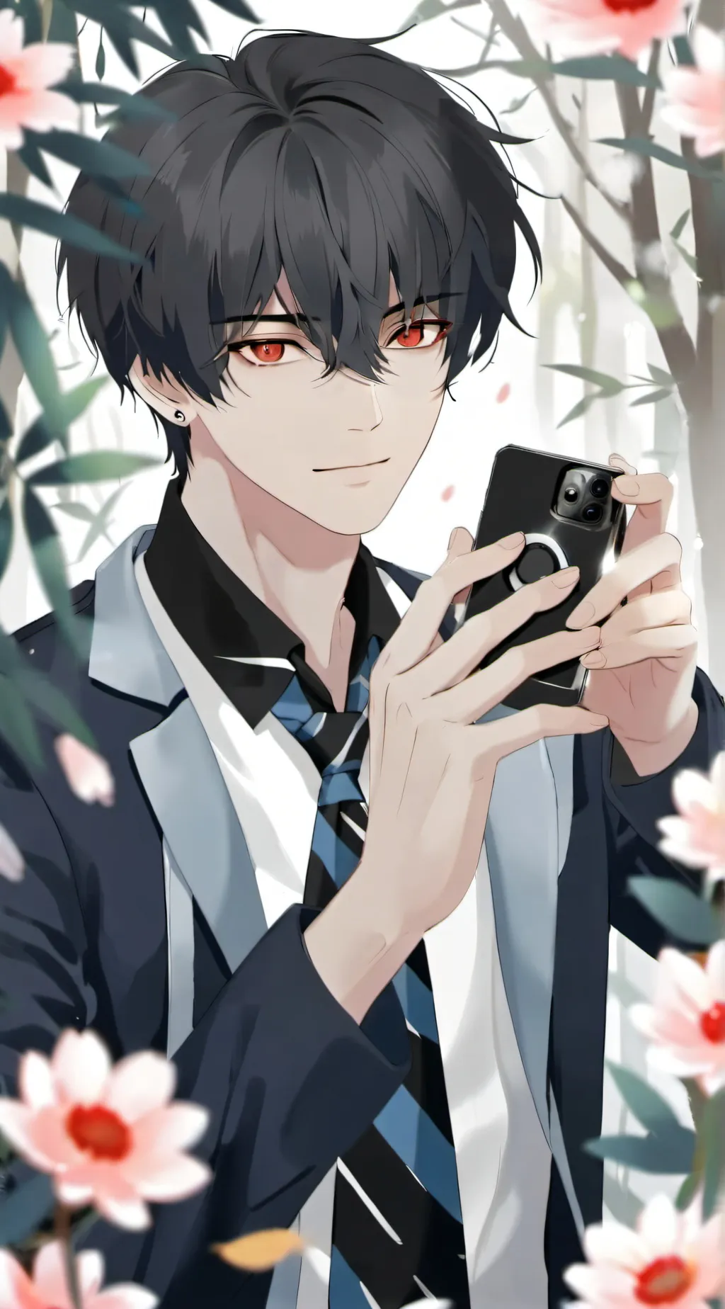 ai character: Leo background