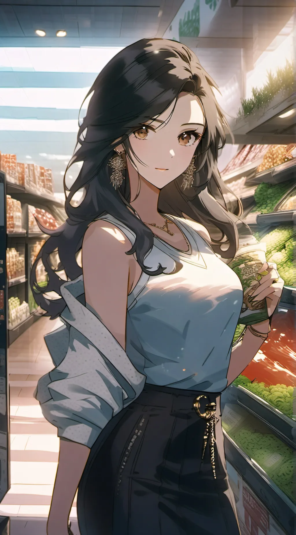 ai character: Tiara background