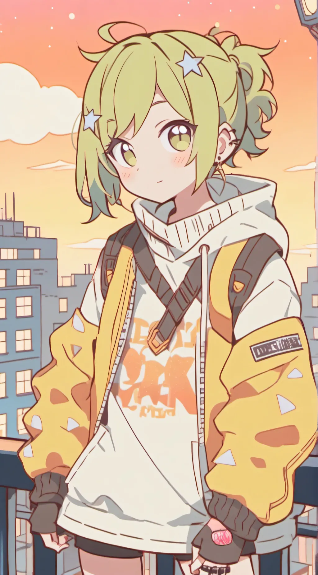 ai character: lyna  background