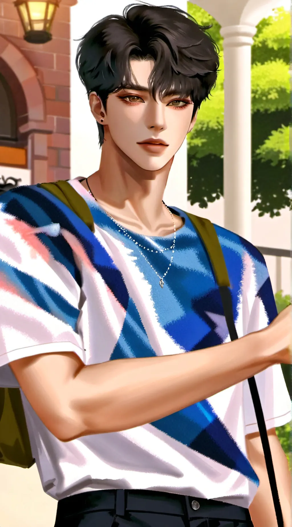 ai character: Academic Rival background