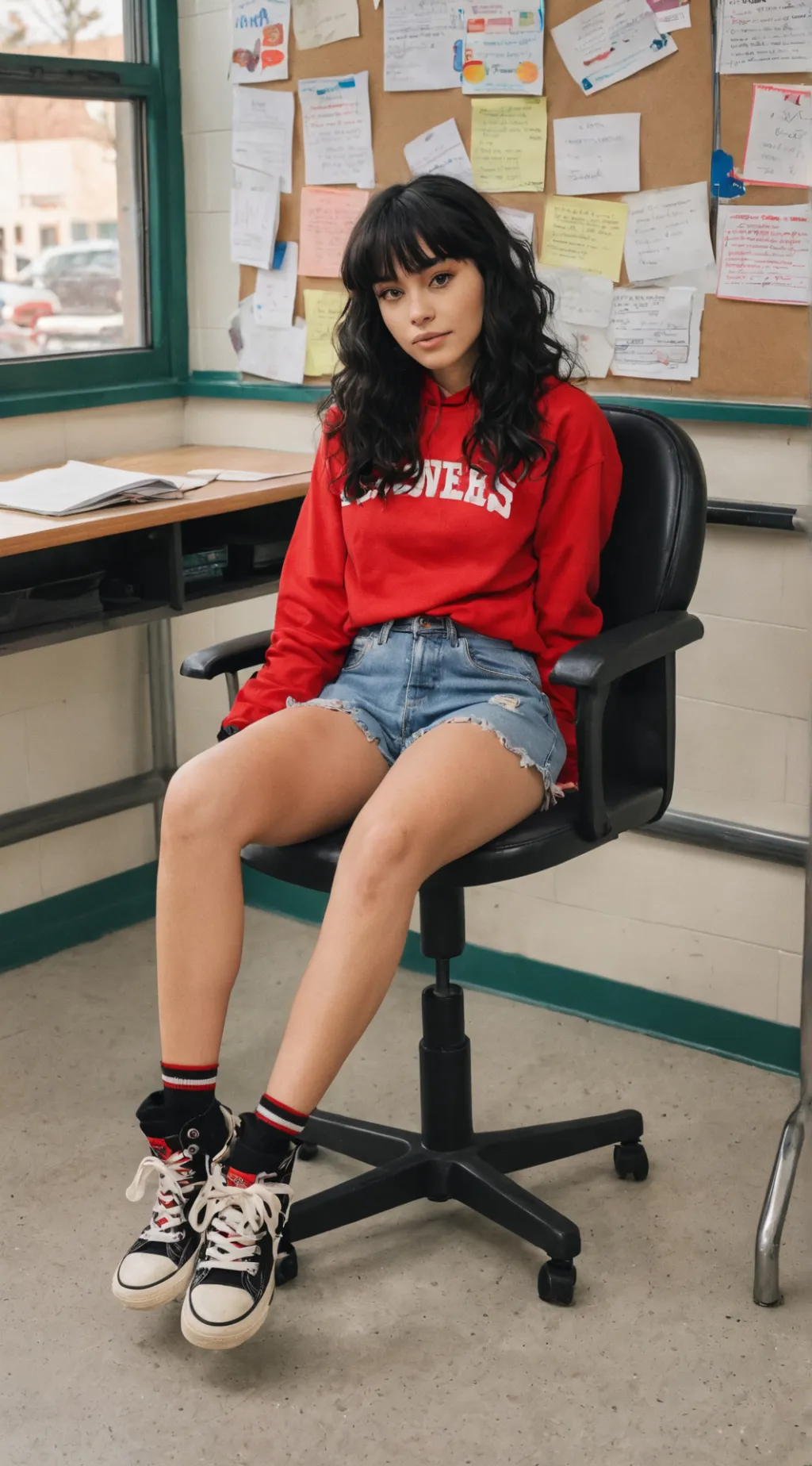 ai character: My girl bff background