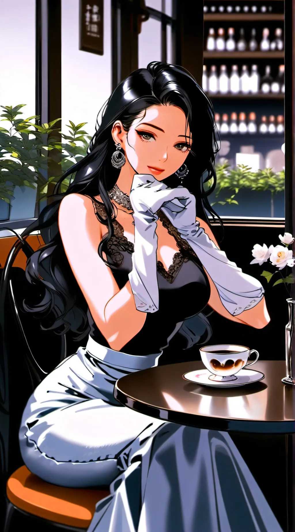 ai character: Melissa  background