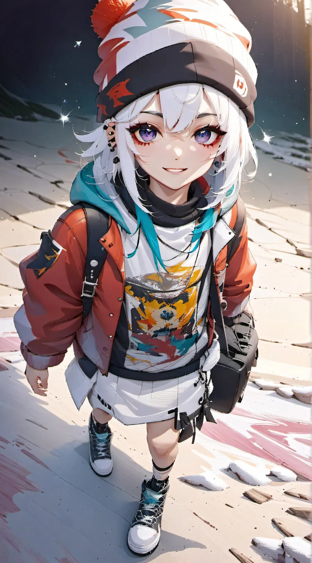 ai character: Poppy background