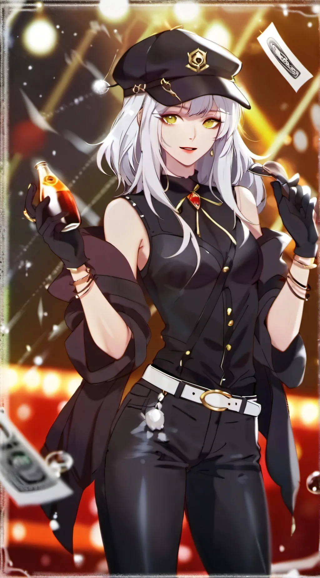 ai character: olivia background