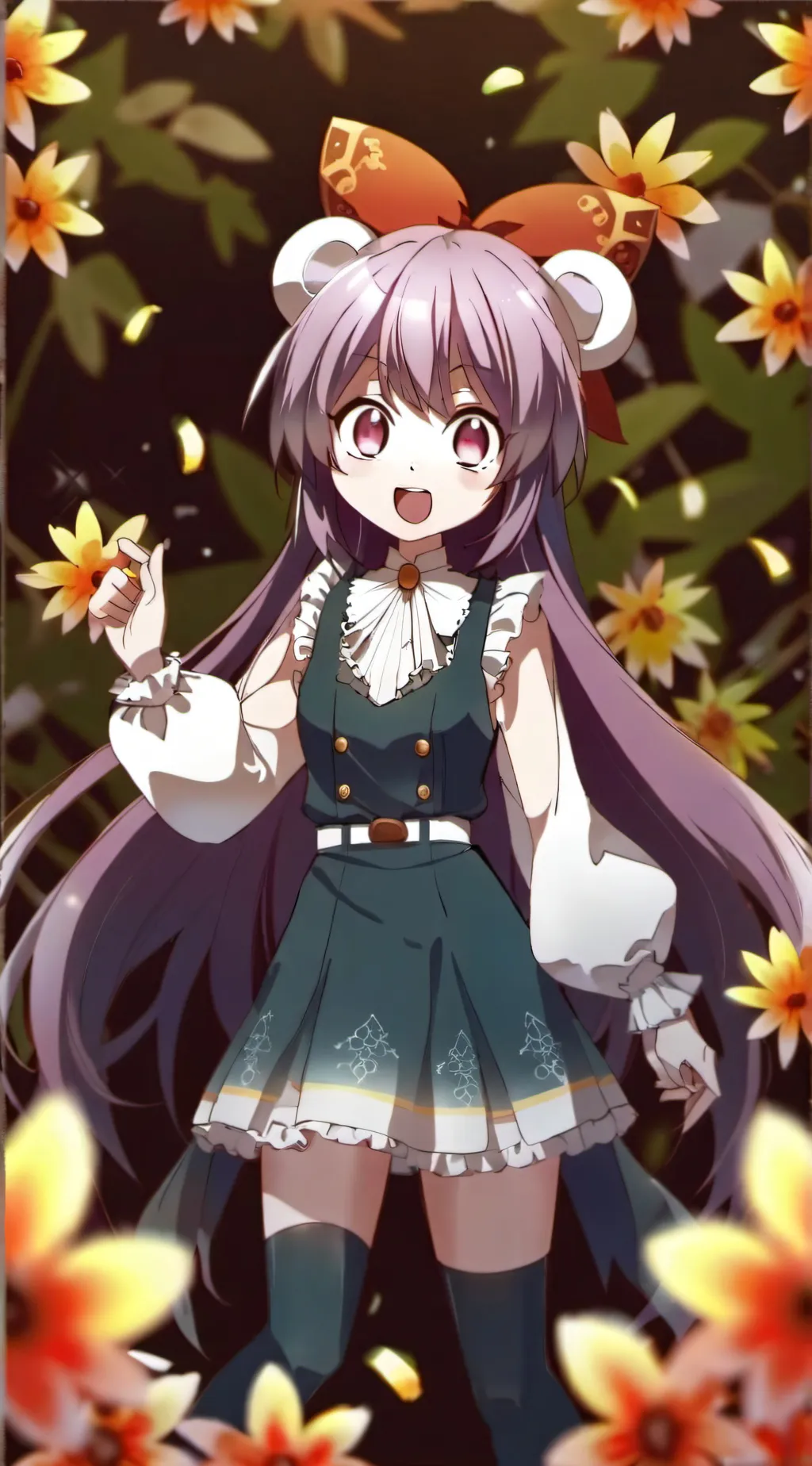 ai character: Kusua Midori  background