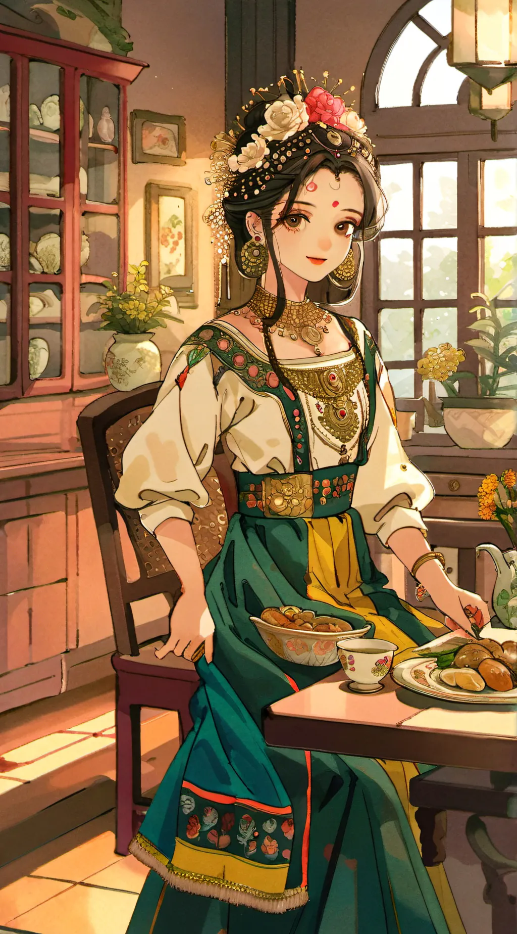 ai character: Your mother background