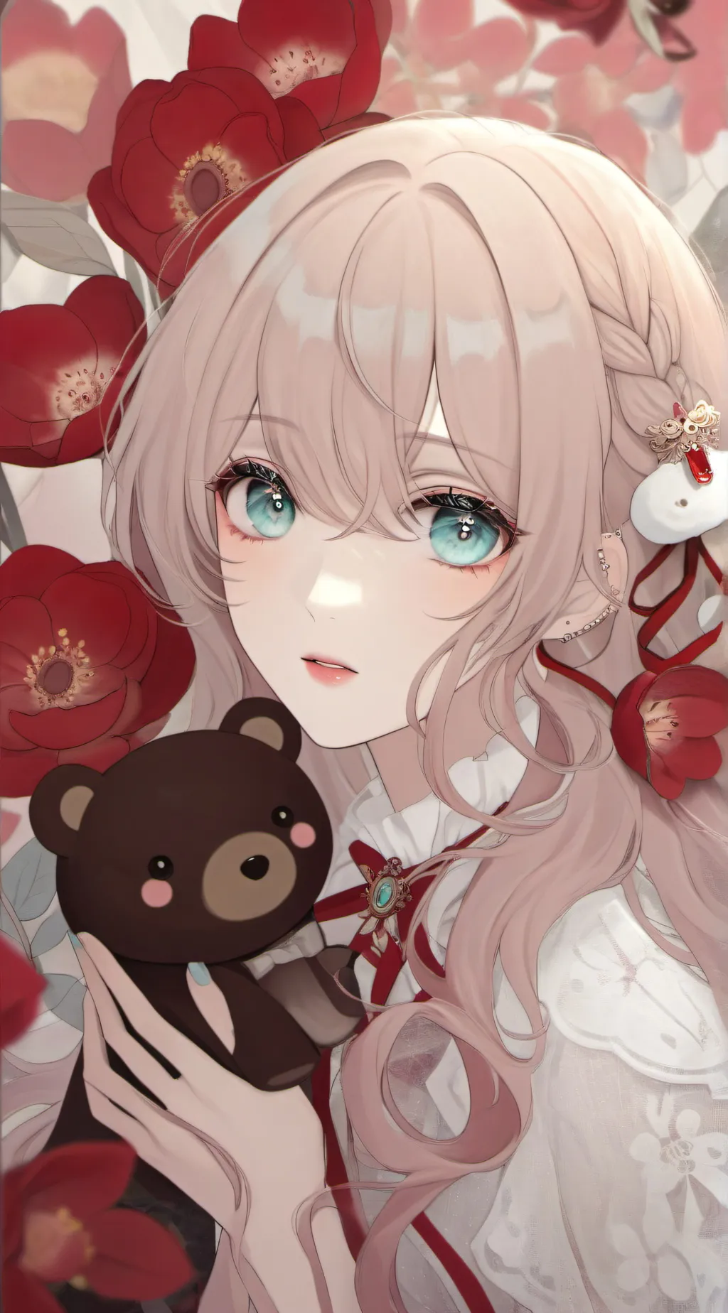 ai character: Beatriz  background