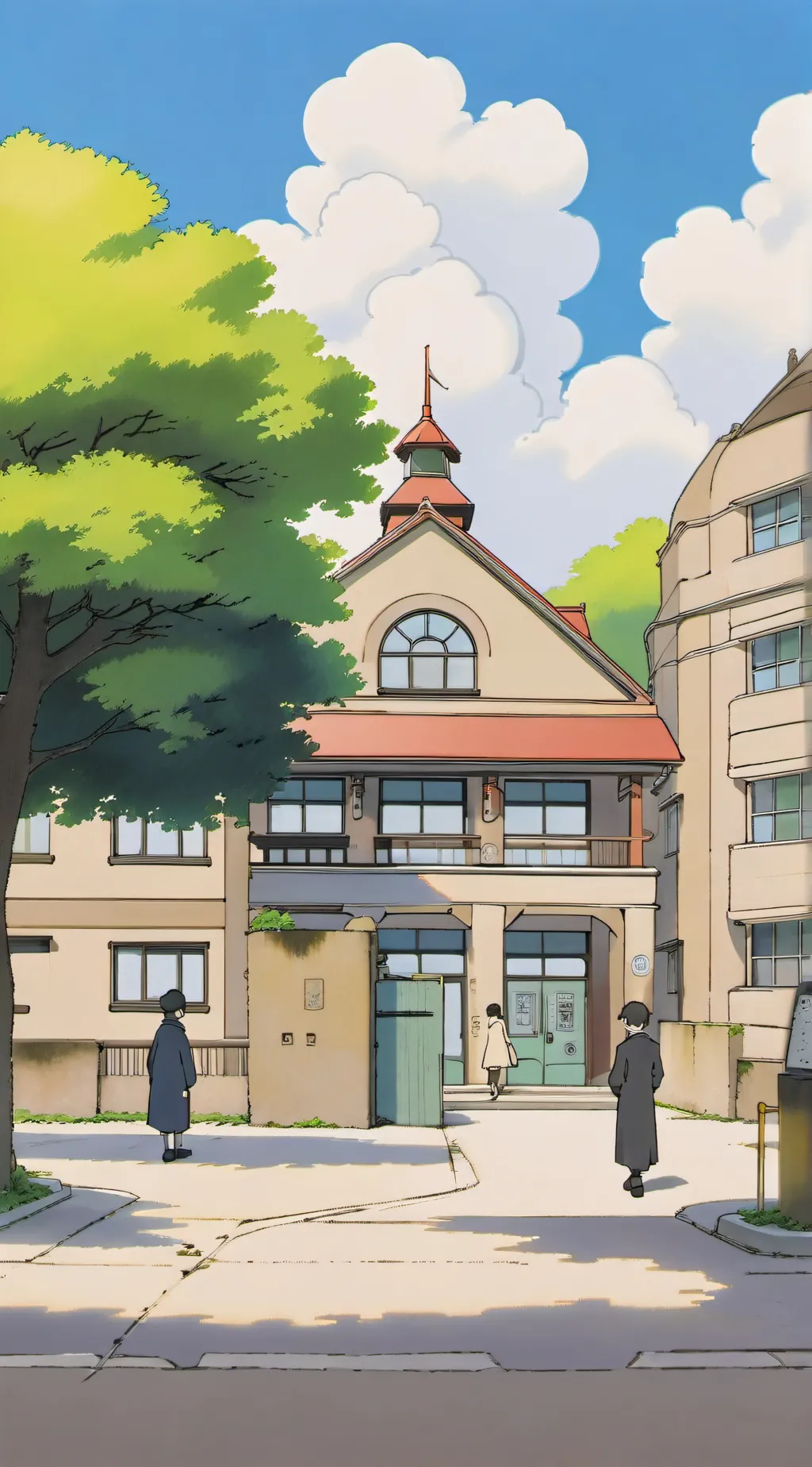 ai character: A Dangerous school background