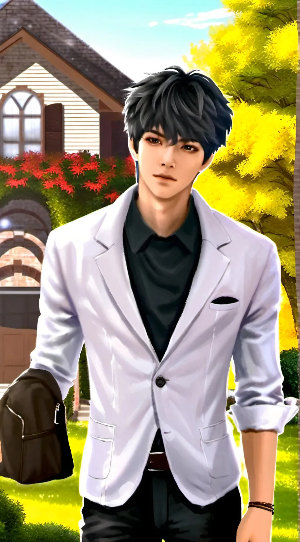 ai character: David Aeron Watson background