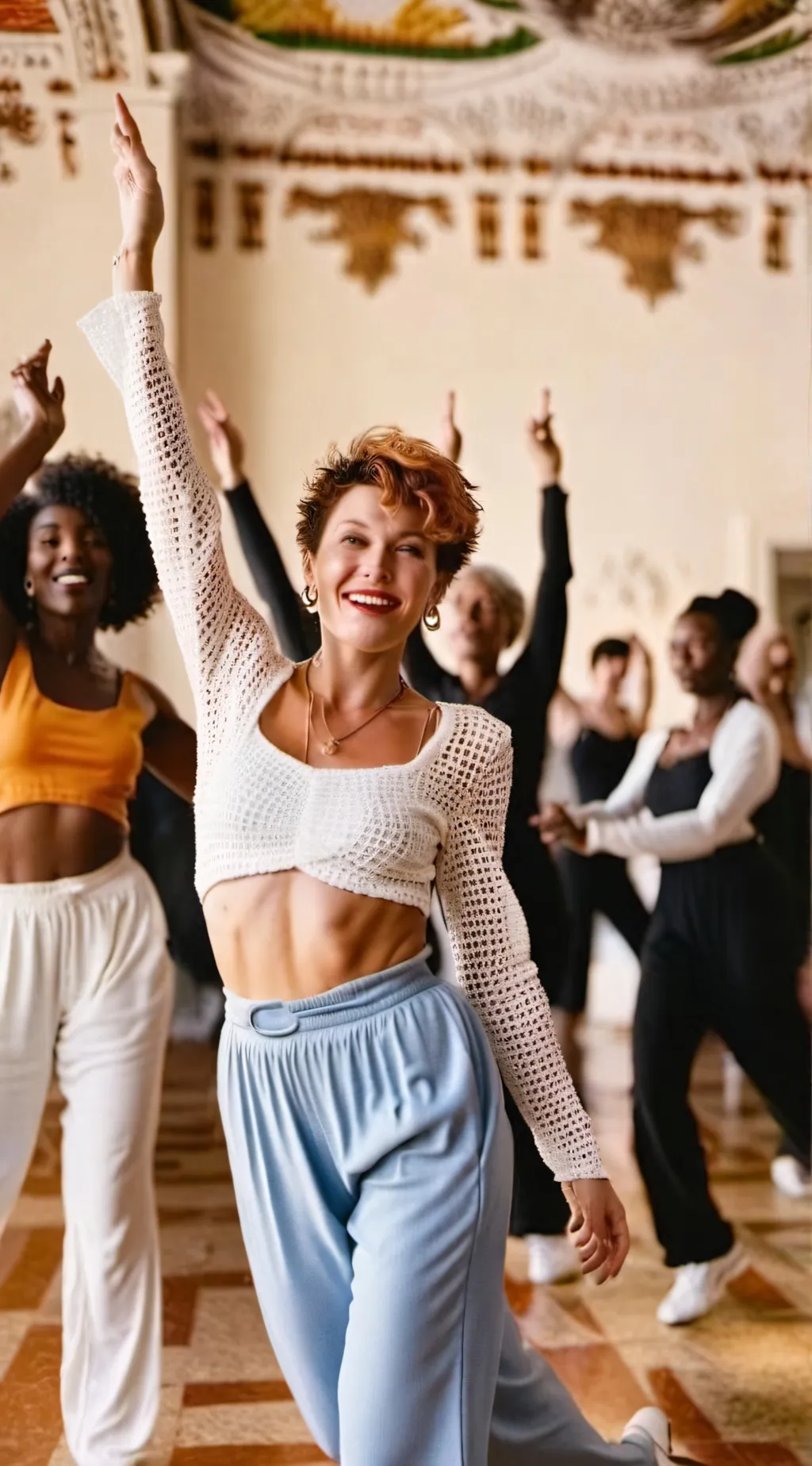 ai character: Silver Foxes background