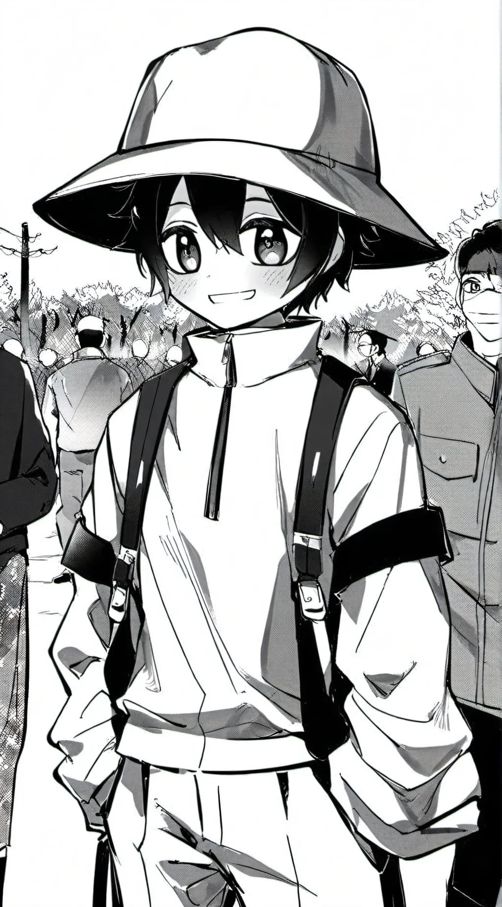 ai character: Beau  background