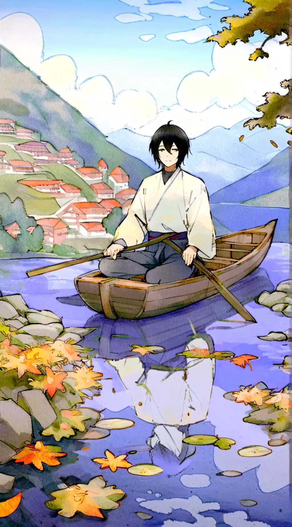 ai character: Anthony and Emma background