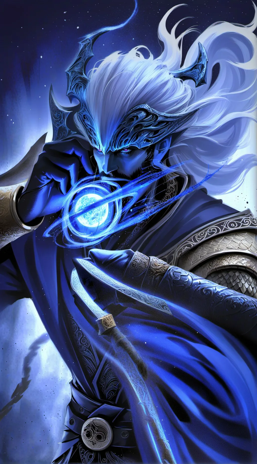 ai character: demonio background