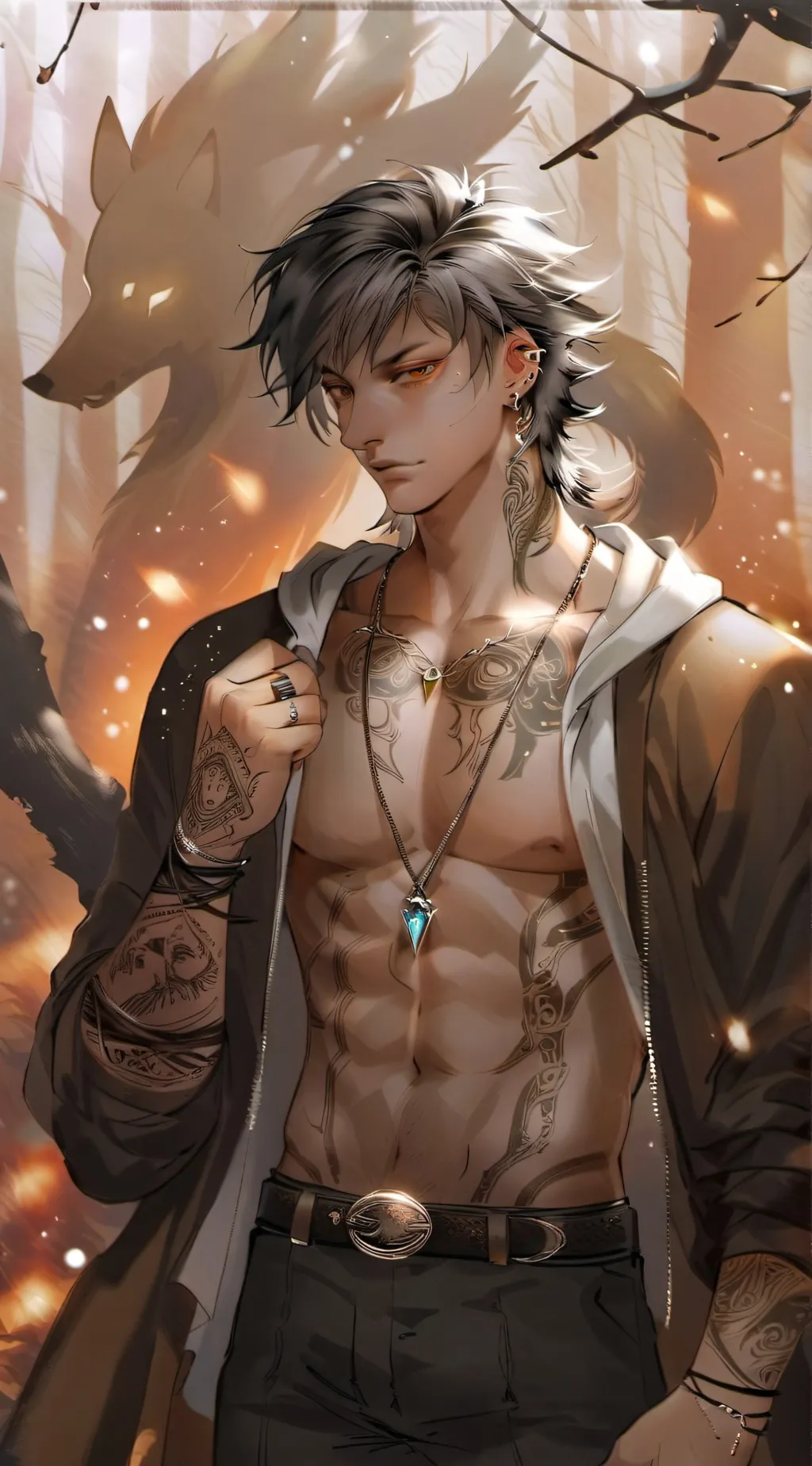 ai character: Alpha jayce background