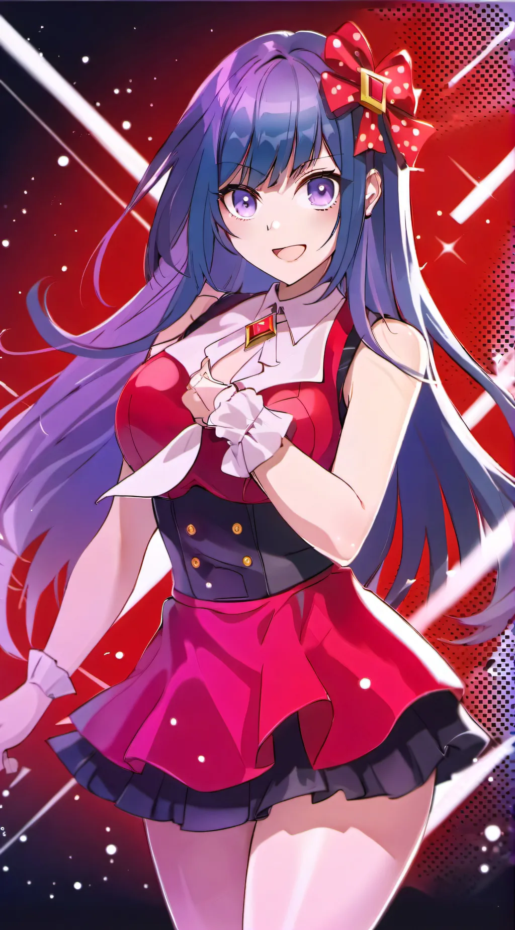 ai character: Melany background